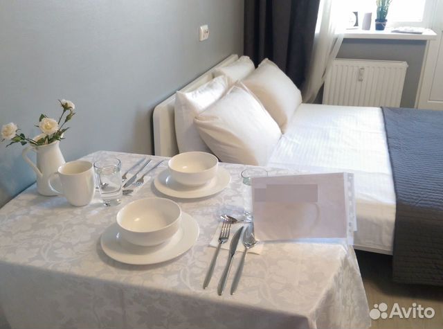 

Квартира-студия, 28 м², 2 кровати
