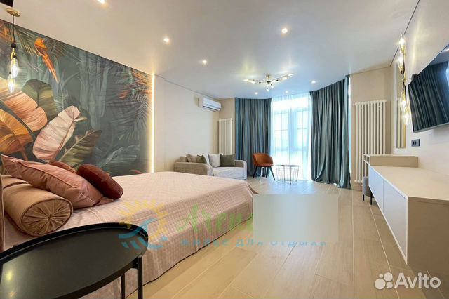 

1-к. квартира, 43 м², 2 кровати
