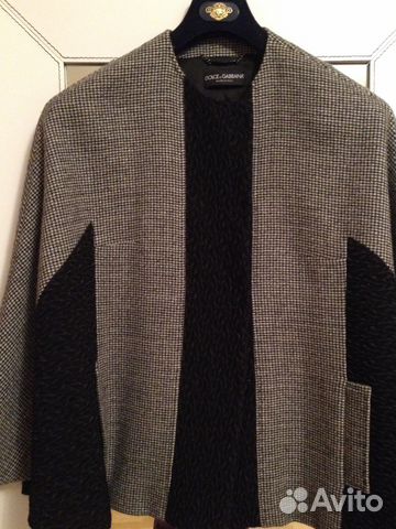 Полупальто летучая мышь (Пончо) новое Dolce Gabban Полупальто летучая мышь (Пончо) новое Dolce Gabban