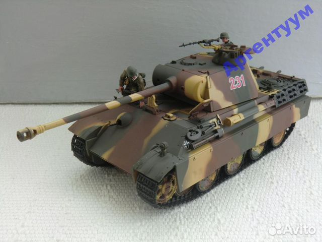 Танк German Panther V wwii 1/32 металл. Unimax