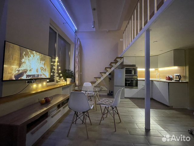 

Квартира-студия, 46 м², 4 кровати