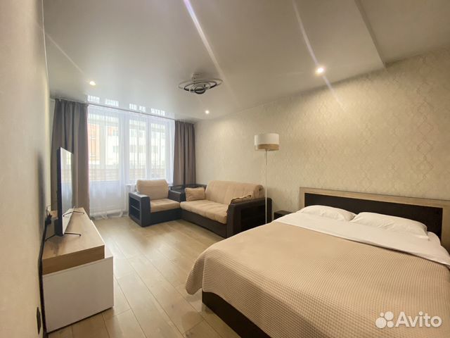 

1-к. квартира, 38 м², 2 кровати