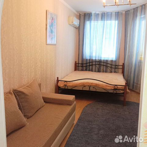 

1-к. квартира, 45 м², 2 кровати