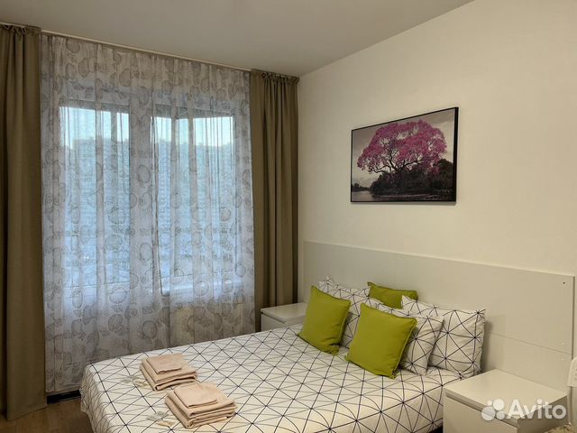 

Квартира-студия, 25 м², 1 кровать