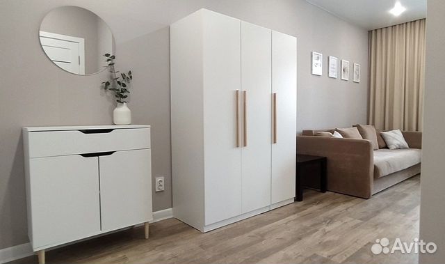 

Квартира-студия, 30 м², 1 кровать