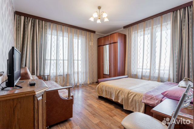 

1-к. квартира, 38 м², 2 кровати