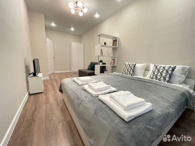 

1-к. квартира, 40 м², 2 кровати