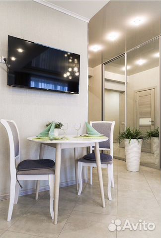 

Квартира-студия, 48 м², 2 кровати