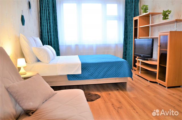 

1-к. квартира, 40,6 м², 2 кровати