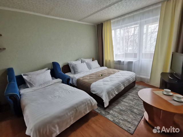 

1-к. квартира, 30 м², 2 кровати