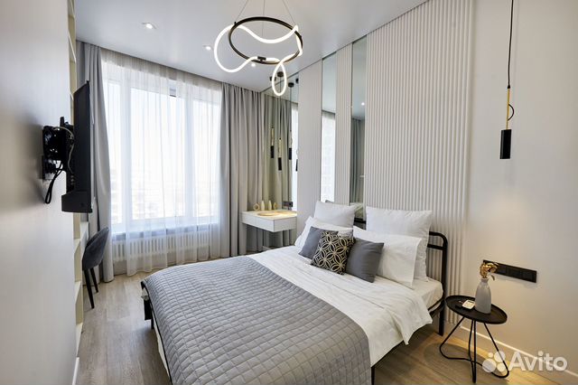 

1-к. квартира, 38 м², 2 кровати
