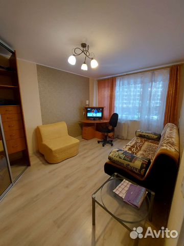 

1-к. квартира, 30 м², 2 кровати