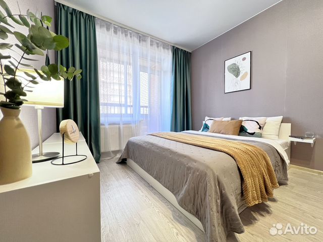 

1-к. квартира, 47 м², 3 кровати