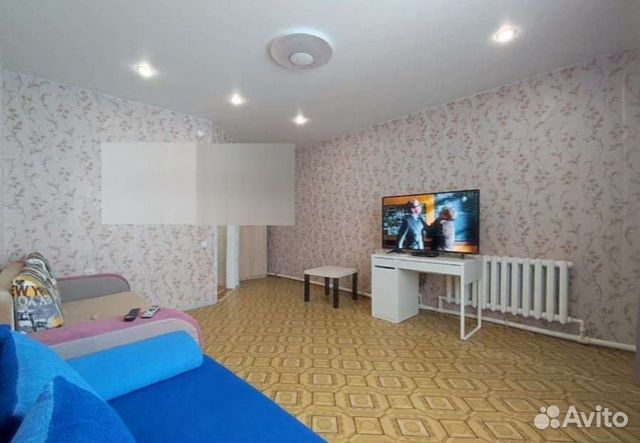 

1-к. квартира, 44 м², 3 кровати