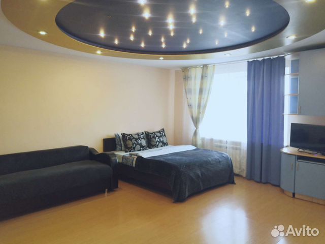 

Квартира-студия, 37 м², 2 кровати