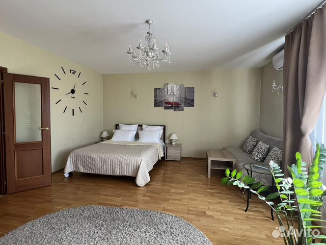 

1-к. квартира, 62,5 м², 2 кровати