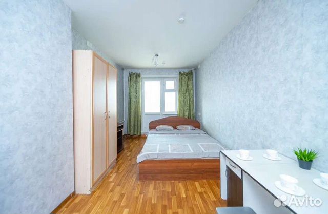 

Квартира-студия, 30 м², 2 кровати