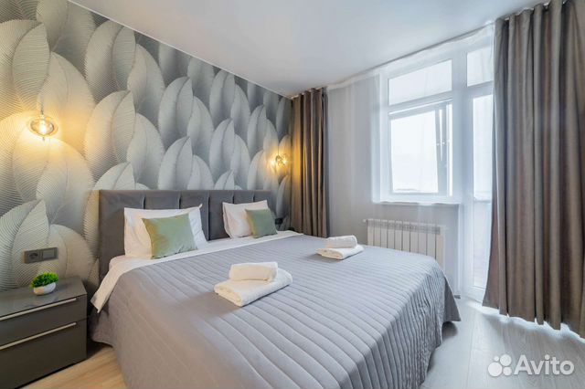 

Квартира-студия, 35 м², 2 кровати