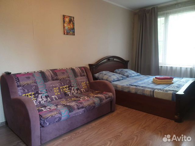 

1-к. квартира, 40 м², 2 кровати