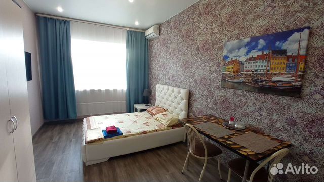 

Квартира-студия, 27 м², 1 кровать