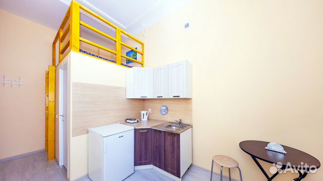 

Квартира-студия, 15 м², 2 кровати