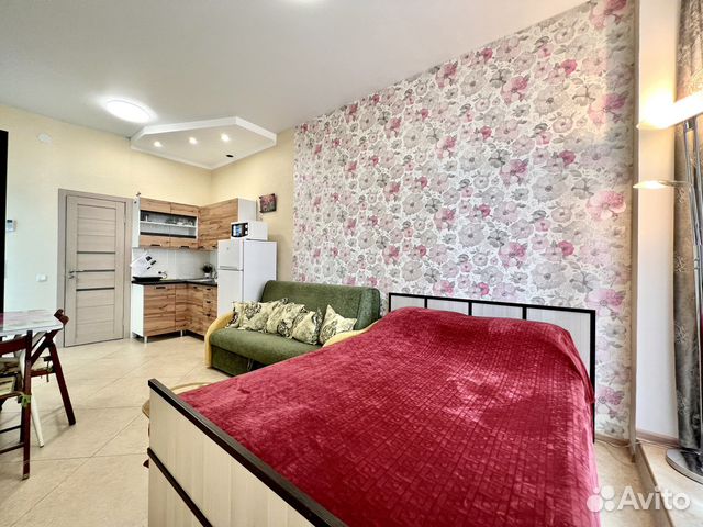 

Квартира-студия, 28 м², 2 кровати