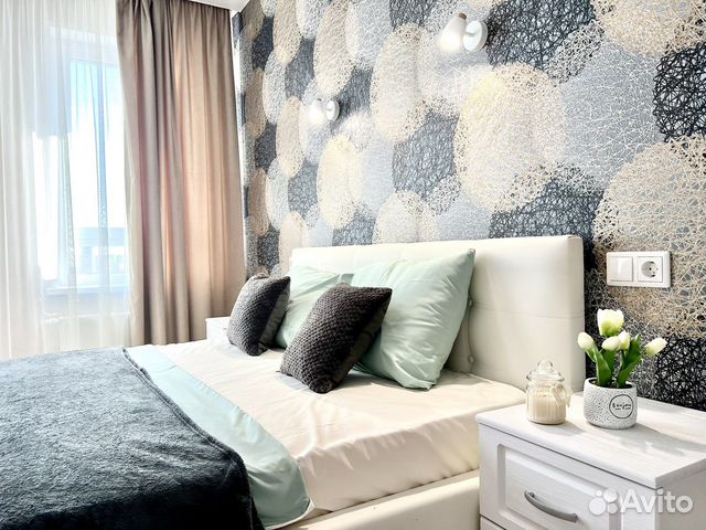 

1-к. квартира, 46 м², 2 кровати
