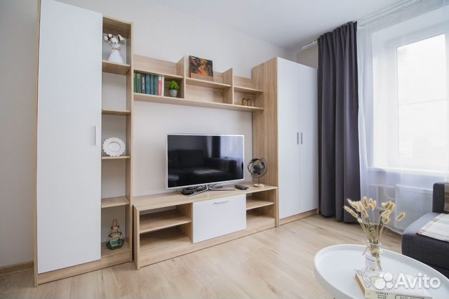 

1-к. квартира, 32 м², 2 кровати