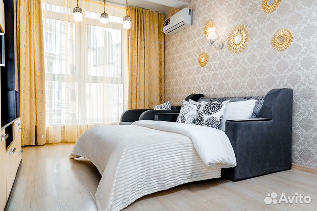 

Квартира-студия, 24 м², 2 кровати