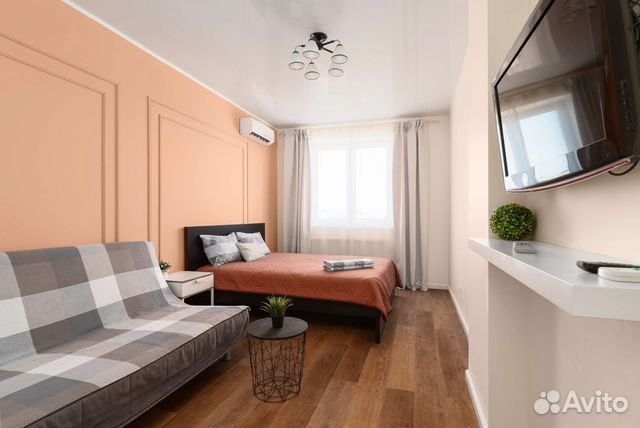 

1-к. квартира, 35 м², 3 кровати