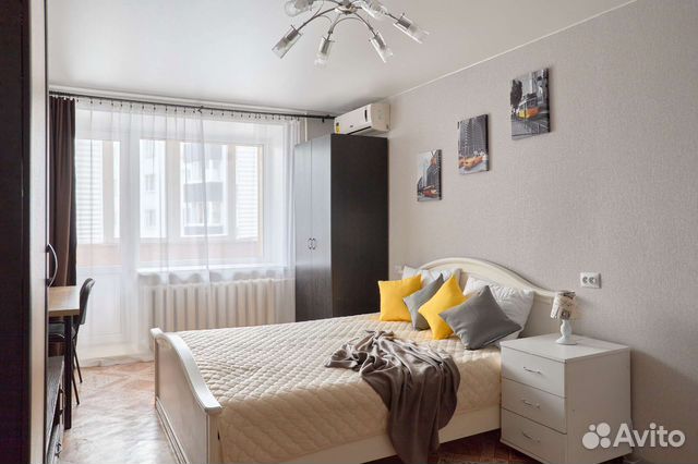

1-к. квартира, 40 м², 2 кровати