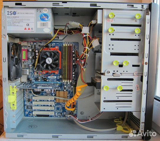 Компьютер 2 ядра 2 Gb. Windows 10. Доставка