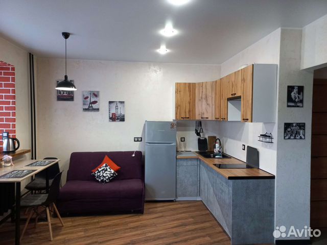 

Квартира-студия, 35 м², 2 кровати