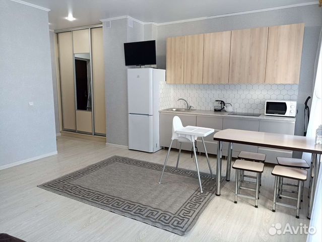 

Квартира-студия, 33 м², 3 кровати