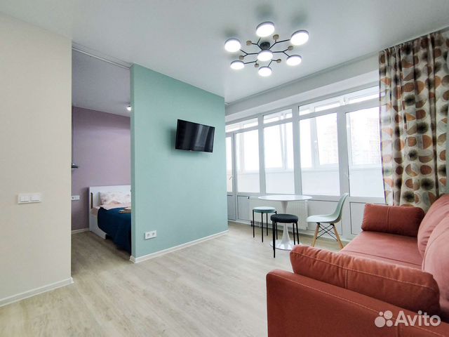 

1-к. квартира, 40 м², 2 кровати