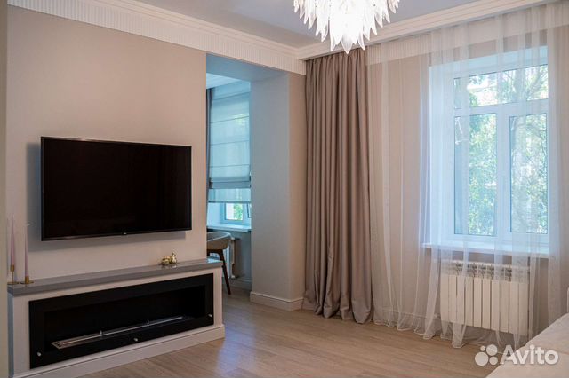 

1-к. квартира, 55 м², 2 кровати
