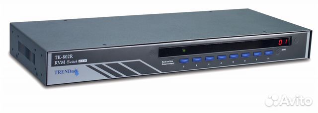 KVM переключатель TK-802R для ремонта пк