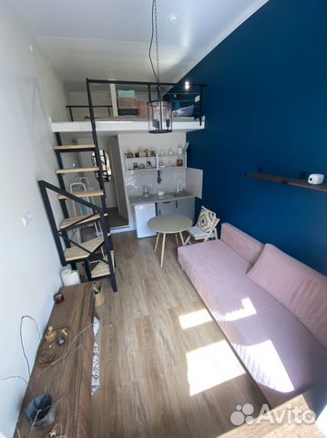 

Квартира-студия, 17 м², 2 кровати