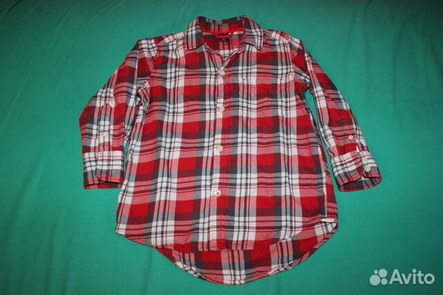 Рубашка в клетку Gap Kids