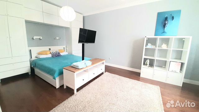 

1-к. квартира, 40 м², 2 кровати