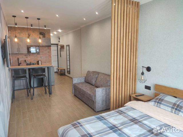 

Квартира-студия, 25 м², 4 кровати