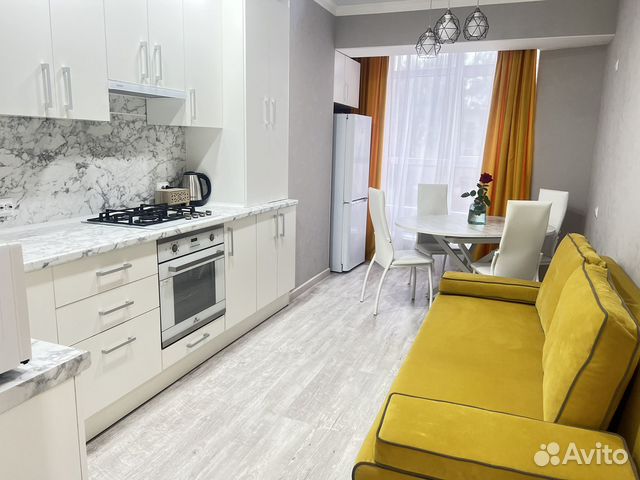 

1-к. квартира, 43 м², 2 кровати