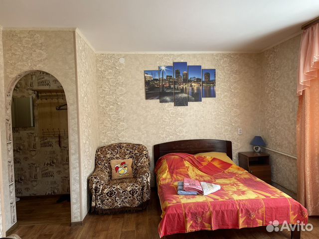 

1-к. квартира, 32 м², 2 кровати
