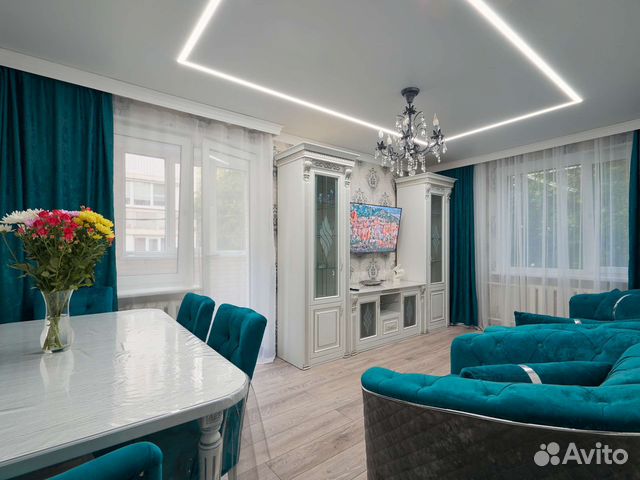 

2-к. квартира, 45,4 м², 2 кровати