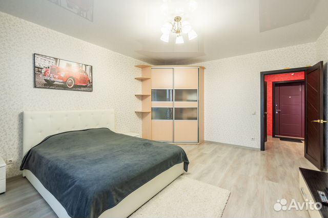

1-к. квартира, 73 м², 2 кровати