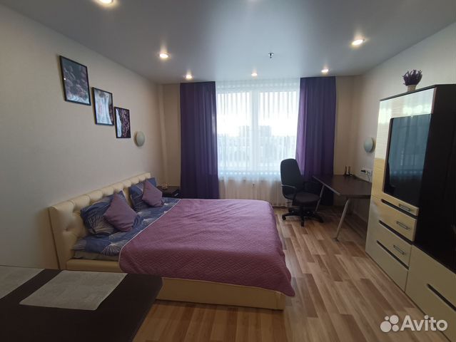 

Квартира-студия, 30 м², 1 кровать