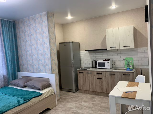 

Квартира-студия, 29 м², 1 кровать