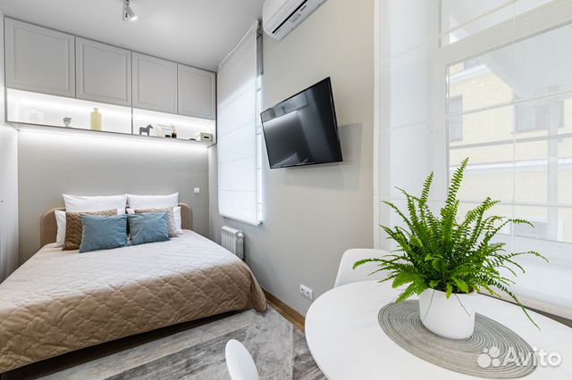 

Квартира-студия, 23,5 м², 1 кровать