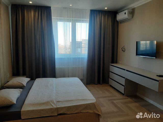 

1-к. квартира, 45 м², 2 кровати