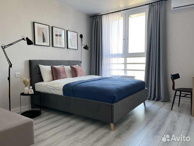 

1-к. квартира, 38 м², 2 кровати